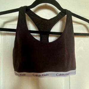 Calvin Klein Cotton Racerback Bralette